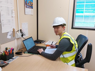 Conor Roberts Apprentice Site Manager at Morris Property