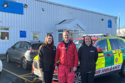 Midlands Air Ambulance signs up as new Chamber Patron