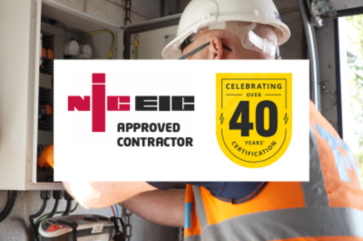 T-T Celebrates 40 Years as an NICEIC Approved Contractor