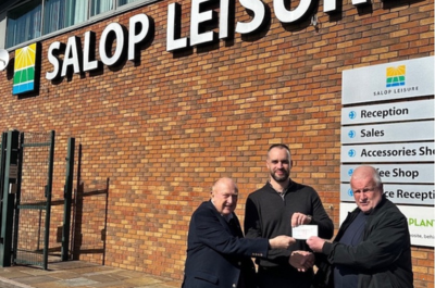 Salop Leisure Supports Crucial Crew Initiative