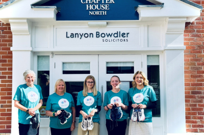  Lanyon Bowdler staff running Shrewsbury 5k for Little Stars