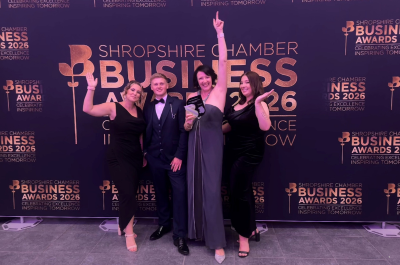 Family behind a Shropshire hotel dedicates award win to hospitality workers across the UK.