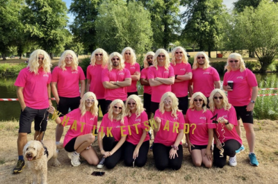 Blonde ambition helps mfg Solicitors raise £1,775 for Severn Hospice