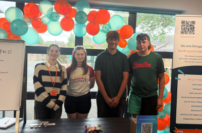 Youth charity celebrates community day in Shrewsbury