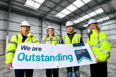 Our team delivers ‘Outstanding’ Considerate Constructor score at Unit 48, Centurion Park