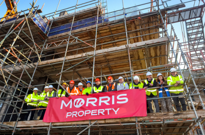 Morris Property Tops Out at Concord College