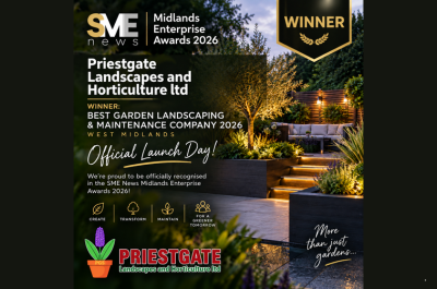 Shropshire Landscaping Company Celebrates National Recognition in 2026 Midlands Enterprise Awards