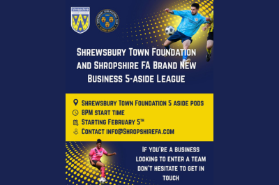 Business Football League Launches in Shropshire