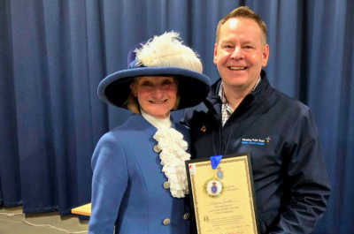 Charity CEO Receives a Shropshire High Sheriff's Award