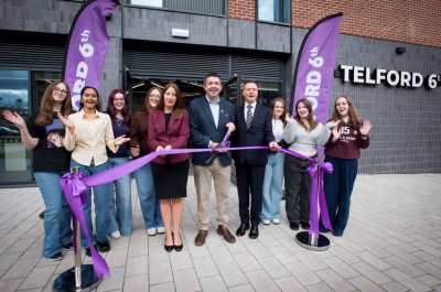 Official Telford 6th opening marks milestone occasion for post-16 education in Telford