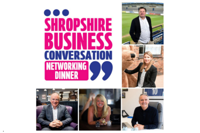 Power-packed line-up of speakers for special Shropshire business event