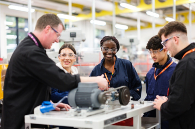 Telford College is shortlisted for TWO national awards