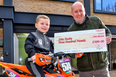 Morris Property Sponsors Rising Motocross Star