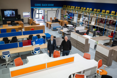 A Shropshire office furniture and stationery supplies firm has announced a major expansion of its Telford operations.