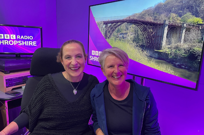 Keeping your brain healthy, live on Radio Shropshire