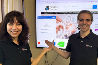 Meet Sabrina… Shropshire Chamber’s new digital helper