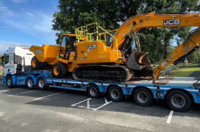 Plant hire firm donates machine rental for community bike park project