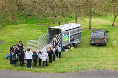 Primary school pupils connect with the countryside at Bradford Estates open day