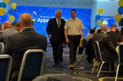 Celebrations as CQS Solutions apprentice scoops top award