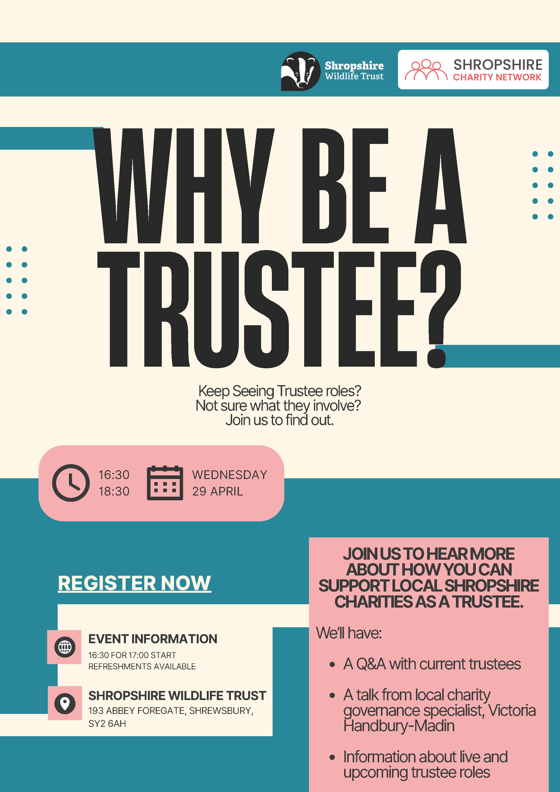 Why be a Trustee