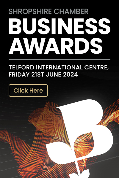 Shropshire Chamber Business Awards 2024 - Click here to learn more