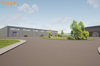 Can you create artwork for Bishop’s Castle Business Park?