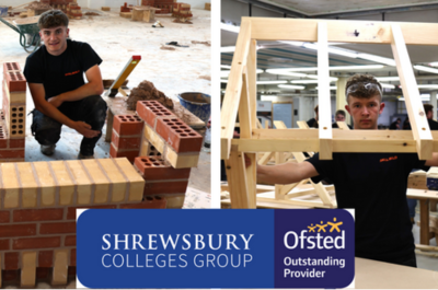 Shrewsbury Colleges Group construction apprentices, reach national finals.