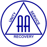 Alcoholics Anonymous logo 200x200