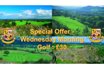 Wednesday Morning Golf Round for £30!