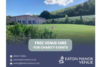 FREE Venue Hire for Charity Events in 2026