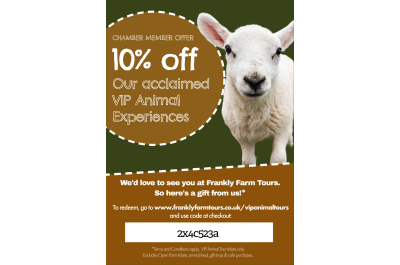 10% OFF ALL ANIMAL EXPERIENCES
