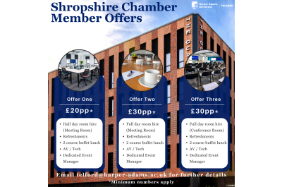 Room Hire and Events - Chamber Member DDR Discount