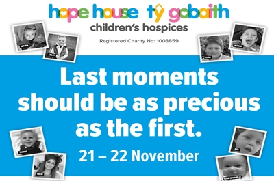 Shropshire Chamber have pledged their support to Hope House Children’s Hospices Final Moments Matter campaign