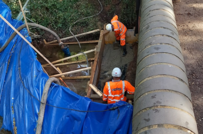 Stabilising bridge repairs completed before spawning season