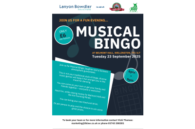 Musical Bingo Fundraising Event