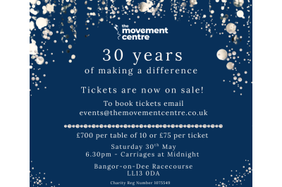 The Movement Centre 30th Anniversary Gala Ball