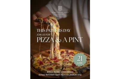 FATHER'S DAY AT ALBRIGHTON HALL HOTEL AND SPA
