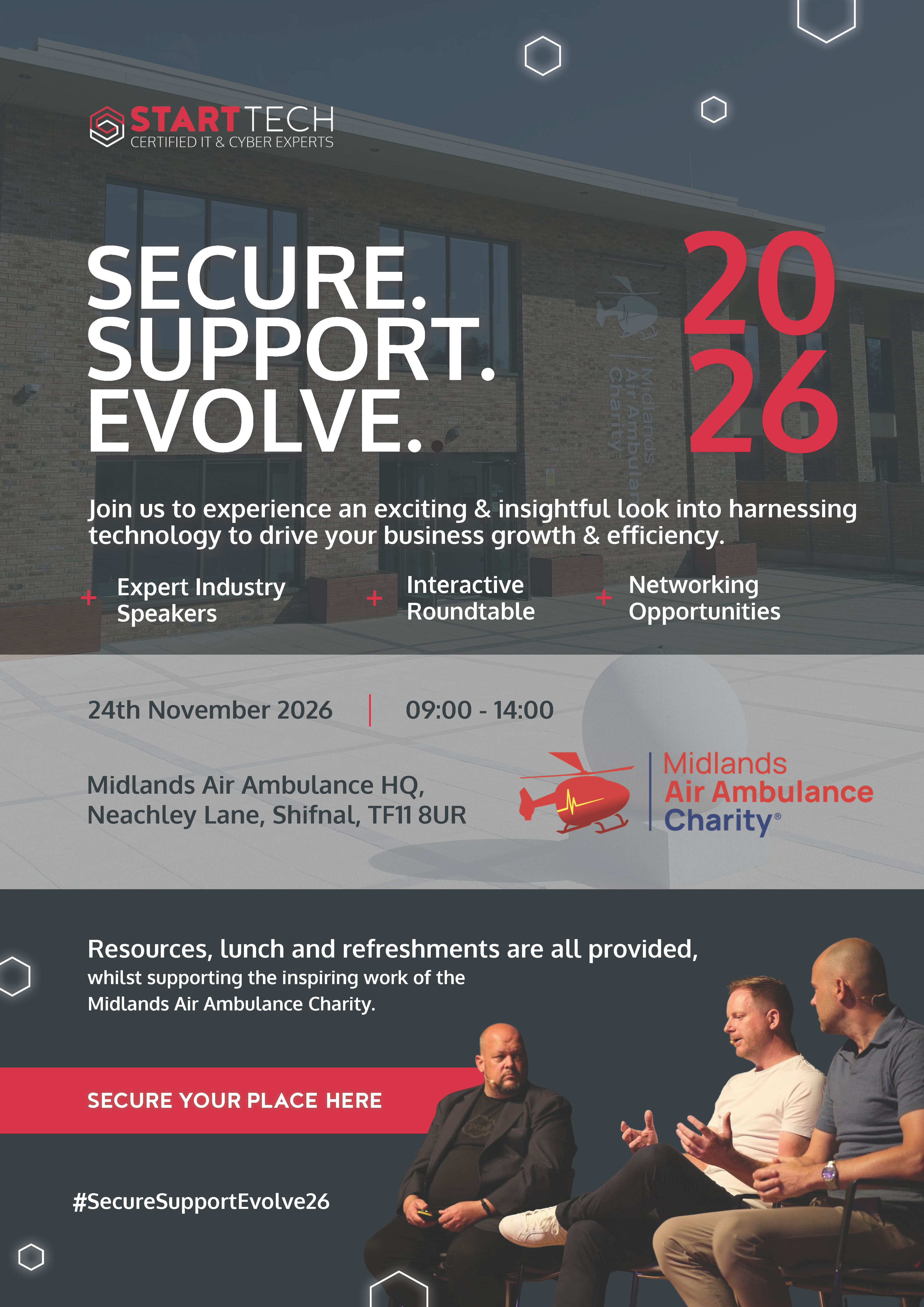 Start Tech - Secure | Support | Evolve 2026