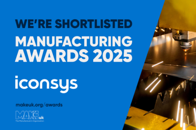 Iconsys Shortlisted for Innovation Award at Make UK Manufacturing Awards 2025