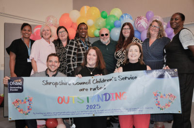 Shropshire Children’s Services Rated ‘Outstanding’ by Ofsted