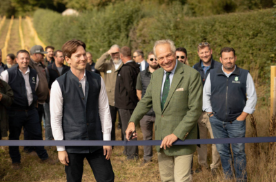 Landmark woodland creation scheme opens to the public on Bradford Estates