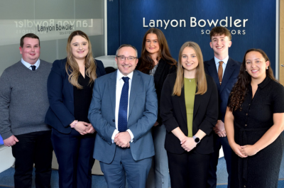 New trainees and apprentices welcomed to Lanyon Bowdler