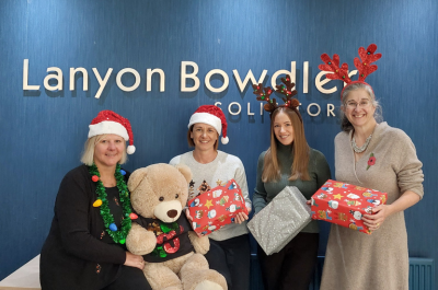 Lanyon Bowdler accepting donations for Christmas shoebox appeal