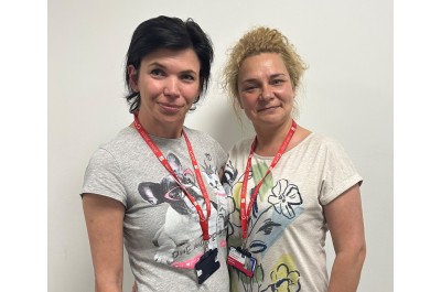 Accountancy success for 'inspirational' Ukrainian pair at Telford College