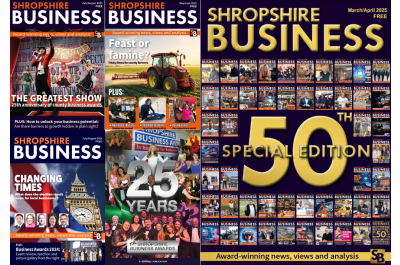 Shropshire Business is shortlisted for Midlands Magazine of the Year title