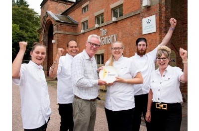 THE GRANARY IS AWARDED AN AA ROSETTE!