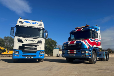 Ridgway Rentals purchases their first Scania Truck in 22 years.