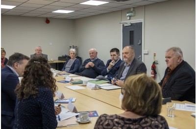 Telford MP chairs roundtable debate at Shropshire Chamber