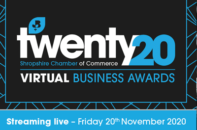 Shropshire Chamber launches 2020 ‘virtual’ business awards
