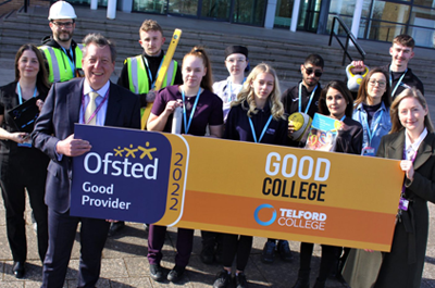 Praise for Telford College’s ‘remarkable transformation’